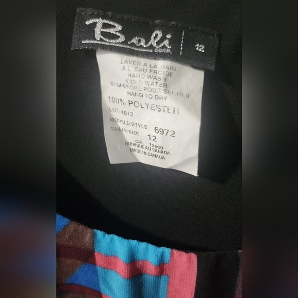 Bali Colorful Abstract Mini Dress - Picture 3 of 4